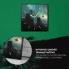 Coloray Uhr auf Leinwand 30x30 cm Wand Uhr Dekoration Produktbild-Vorschau 5