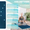 KESSER® Gymnastikmatte Yogamatte TPE 183x61cm, rutschfest & Produktbild-Vorschau 6