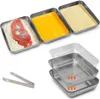 Panierschalen Set, 3-teilig - Panier-Set aus Edelstahl Produktbild-Vorschau 1