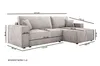 DOMO-HOME POSO XL Ecksofa Mit Schlaffunktion Und Produktbild-Vorschau 3