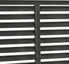 vidaXL Lamellenzaun WPC 180x180 cm Dunkelgrau Produktbild-Vorschau 4