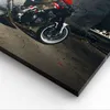 Bild auf Leinwand - Leinwandbild - Motorrad motorradfahrer Produktbild-Vorschau 5