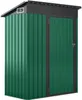Metalowa szopa ogrodowa COSTWAY, 150 x 90,5 x 185 cm | 1,5 Podgląd zdjęcia produktu 1