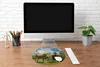 MuchoWow® Mauspad Mousepad Alpen - Kühe - Gras 50x50 cm - Produktbild-Vorschau 4