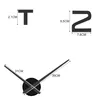 Diagrams showing dimensions of clock hands and numbers. Náhled obrázku produktu