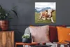 MuchoWow® Poster Kühe - Wiese - Alpen 50x50 cm - Produktbild-Vorschau 2
