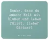 Mr. & Mrs. Panda Mousepad Spruch Gärtner Dankeschön - Produktbild-Vorschau 1