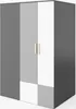 Furniture24 Eckkleiderschrank POK P00P, Eckschrank, Produktbild-Vorschau 1