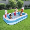 Bestway® Family Pool Basketball 251 x 168 x 102 cm, eckig Produktbild-Vorschau 20