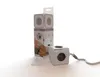 A product shot of a PowerCube DuoUSB Extended with its packaging. Produktbild-Vorschau