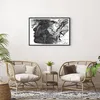 Gerahmtes Poster - Schwarzer Rahmen - Frau Linie Kunst. - Produktbild-Vorschau 6