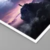 Poster - Poster ohne Rahmen - Gipfel Wolken Nacht - 40x50 Produktbild-Vorschau 2