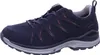 A side view of a blue LOWA Innox Evo 2 GTX shoe. Voir les images du produit
