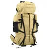 vidaXL Zaino da trekking Khaki 100 L Tessuto Oxford Anteprima dell’immagine prodotto 7