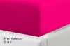 Carmy Spannbettlaken Jersey 120x200 - 130x200 cm Pink 100% Produktbild-Vorschau 3