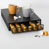 Kaffeekapselhalter mit Schublade - Schwarz Produktbild-Vorschau 12