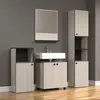 Calicosy - Mobile sottolavabo con ruote 2 ante L60 cm - Anteprima dell’immagine prodotto 8