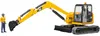bruder CAT Minibagger, Modellfahrzeug, (mit Bauarbeiter) Produktbild-Vorschau 5