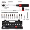 Mucola Drehmomentschlüssel Set 1/4" 72 Zähne 3-25Nm Produktbild-Vorschau 3