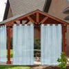 Durchsichtige Outdoor-Vorhänge für Terrasse Wasserdicht Produktbild-Vorschau 7