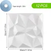 12 Stücke 3D Wall Panels, 3D Optik Diamant, Hochsteifes Produktbild-Vorschau 6