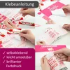 younikat Aufkleber-Set Lieblingsmensch und Ich liebe dich Produktbild-Vorschau 3