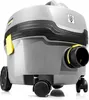 A gray and black Karcher vacuum cleaner with yellow accents is shown from a low-angle side view on a white background. Náhled obrázku produktu