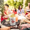 Flamingo Trinkglas mit Bambusdeckel mit Spruch You are Produktbild-Vorschau 4