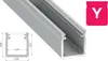 LED Aluminium Profil PD-Y 1 Meter Aluprofil Leiste 17 x Produktbild-Vorschau 1