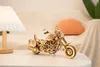 Puzzle 3D Motocicleta cruiser, ROKR, Lemn, 420 Piese Podgląd zdjęcia produktu 12