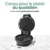 Emerio gaufrier – forme cœur – diamètre 20 cm – thermostat Voir les images du produit 7