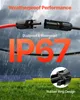 2x predlžovací solárny kábel zásuvka/zástrčka 10AWG 15,24 m Náhľad obrázku produktu 4