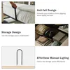 Collage of images showing features of a bed frame. Náhled obrázku produktu