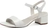 Tamaris Damen Sandalette Leder Sandale Klettverschluss Produktbild-Vorschau 24
