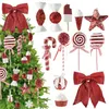 Weihnachtsschmuck Zuckerstangen und Süßigkeiten Set 12 Produktbild-Vorschau 1
