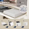 CASARIA® Pouf Sgabello Contenitore 38x38x38cm Box Anteprima dell’immagine prodotto 5