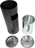 Grafner 2in1 Edelstahl Standaschenbecher mit Mülleimer, 30 Produktbild-Vorschau 9