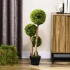 HOMCOM Sztuczna roślina, bukszpan w doniczce, 90 cm, Podgląd zdjęcia produktu 8