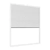 Primaster Fliegenschutz-Plissee 130 x 150 cm weiß/weiß Produktbild-Vorschau 1
