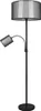 Stojací lampa Trio Burton E27/E14 dvojitá ⌀45cm černá matná Náhled obrázku produktu 8