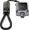 A product shot of a portable SSD enclosure with a USB-C connector and a braided lanyard. Anteprima dell’immagine prodotto