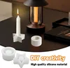 Silikonform Kerzenhalter, DIY Kerzenformen Rund,Harz Epoxid Produktbild-Vorschau 4