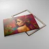 Bild auf Leinwand - Leinwandbild - frau gesicht - 100x70cm Produktbild-Vorschau 2