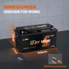 12V 100Ah H190 LiFePO4 Batterie DIN H8 mit Bluetooth 1280Wh Produktbild-Vorschau 10