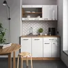 Frontale cucina Vicco R-Line Bianco lucido 39.6 x 70.4 cm Anteprima dell’immagine prodotto 3