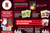 Marketing material for the Exploding Kittens card game, highlighting its features and new additions. Podgląd zdjęcia produktu
