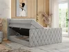 MKS MEBLE Boxspringbett 120 x 200 cm mit Bettkasten, Bett Produktbild-Vorschau 3