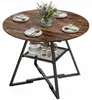 Jedálenský stôl HOMCOM, Ø 100 cm, okrúhly kuchynský stôl Náhľad obrázku produktu 1