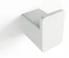 Set di 3 ganci minimalisti PALO, in metallo, colore bianco, Anteprima dell’immagine prodotto 3