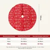 Salcar 120 cm Weihnachtsbaumdecke Beidseitig bedruckte Produktbild-Vorschau 13